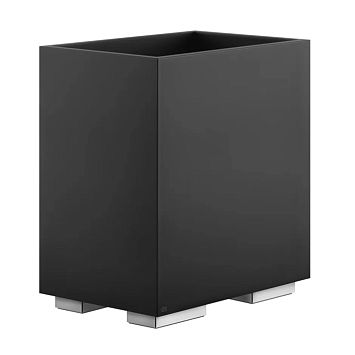 Gessi Rettangolo Корзина для мусора, хром/черный