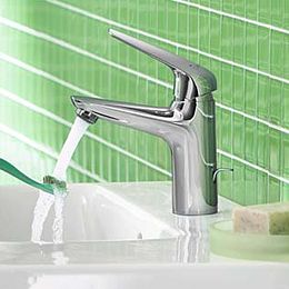 Смеситель для раковины Hansgrohe Novus Однорычажный 100, без сливного набора, хром купить в Москве: интернет-магазин StudioArdo