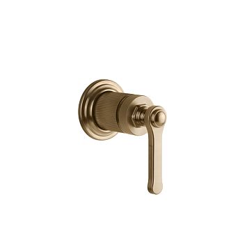 Gessi Venti20 Смеситель встраиваемый, однорычажный, внешняя часть, Warm Bronze Br. PVD