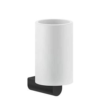 Gessi Rilievo Стакан настенный, nero XL