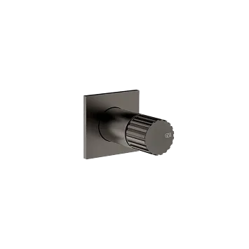 Gessi Incastri Смеситель встраиваемый, для одного потребителя, внешняя часть, цвет 707 Black Metal Brushed PVD