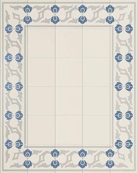 Керамогранит Etruria Vintage  Pattern 20 Угол 20x20см