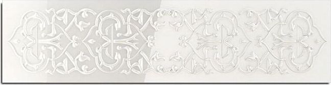 Керамическая плитка LaDiva Сeramiche Elena Boiserie 04 Latte Lucido 20x80