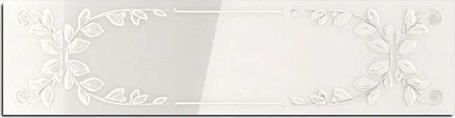 Керамическая плитка LaDiva Сeramiche Elena Boiserie 01 Latte Lucido 20x80