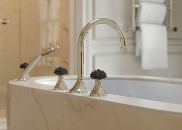 Смесители THG Camelia Black Crystal