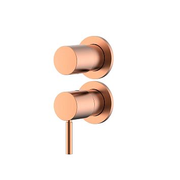 Nemo NM-2357RG Встраиваемый смеситель для душа/ванны из стены на 3 потребителя ROSE GOLD