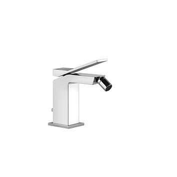 Gessi Rettangolo K Смеситель для биде на 1 отверстие, с донным клапаном, хром