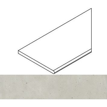 Italon Бордюр из керамогранита Avantgarde Pure Bordo 30x120 Grip Dx