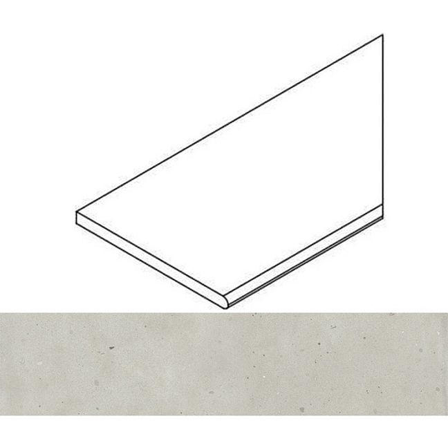 Italon Бордюр из керамогранита Avantgarde Pure Bordo 30x120 Grip Dx