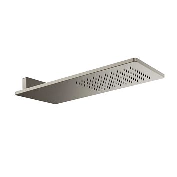 Gessi Верхний душ 550х200 мм., для настенного крепления, Steel Brushed