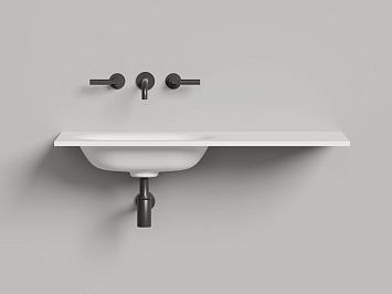 Раковина столешница Onda FLOW OVAL