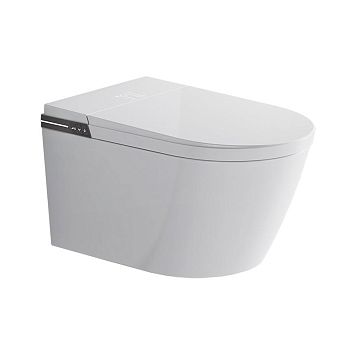 Nemo 977-2/WHITE Электронный унитаз с функцией биде, 600*385*395 в комплекте с крышкой-сиденьем
