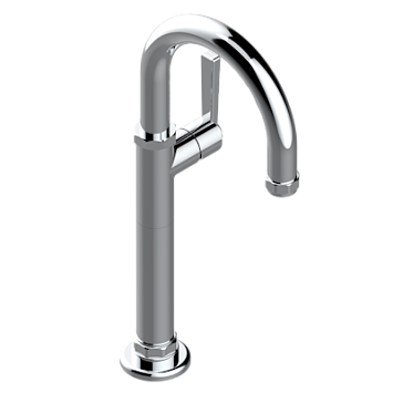 Смеситель THG Club Saint-Germain для раковины однорычажный с высоким изливом и донным клапаном