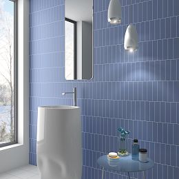 Плитка Equipe Costa Nova Banyan Blue Matt 5x20 см купить в Москве: интернет-магазин StudioArdo