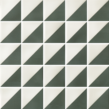 Italon Керамогранитная мозаика Magma Petrol Enigma 30x30x0,9 Матовая