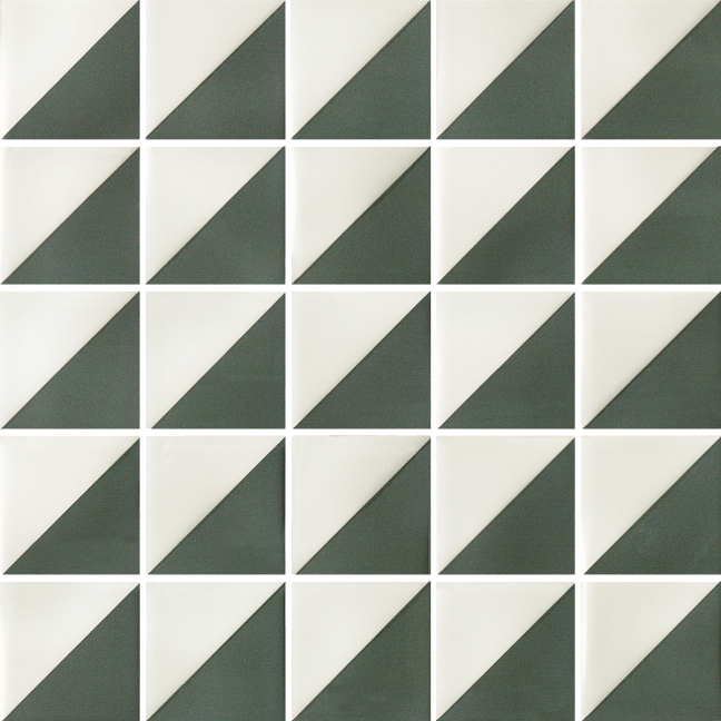 Italon Керамогранитная мозаика Magma Petrol Enigma 30x30x0,9 Матовая