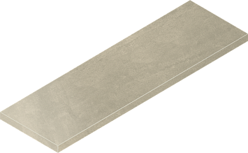 Italon Керамогранитная ступень Terraviva Scalino Ang. SX Greige 33x90 Nat