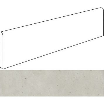 Italon Плинтус из керамогранита Avantgarde Pure 7,2x60 Battiscopa