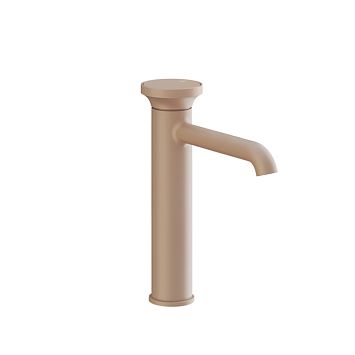Gessi Origini Смеситель для раковины H=247мм однорычажный, в компл с отделочной вставкой, Matte Cipria