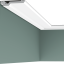 Потолочный карниз Orac Décor C356 пуротач 200,0 x 10,0 x 2,0