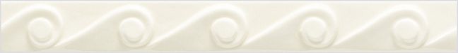 Бордюр Ceramiche Grazia Essenze Onda Magnolia 3x26