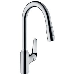 Смеситель для раковины Hansgrohe Focus на 1 отв., цвет: хром купить в Москве: интернет-магазин StudioArdo