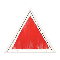 Керамическая плитка Petracers Triangolo Cornice Rosso Su Bianco 17x17 купить в Москве: интернет-магазин StudioArdo