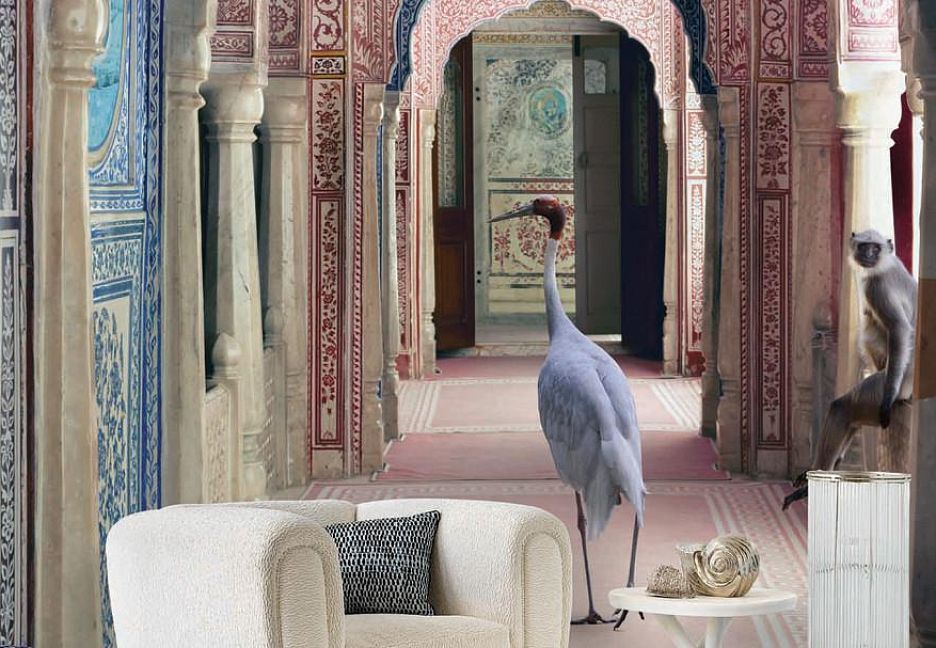 Декоративное покрытие Inkiostro Bianco Wallcovering Collection 2017-18