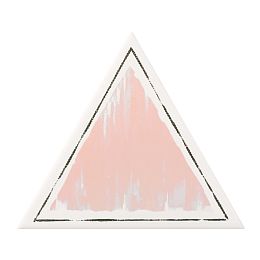 Керамическая плитка Petracers Triangolo Cornice Rosa Su Bianco 17x17 купить в Москве: интернет-магазин StudioArdo