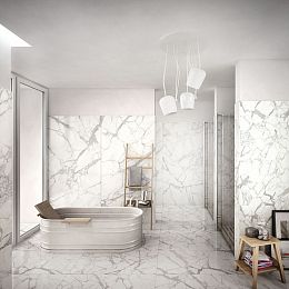 Керамогранит Keope Ceramiche Elements Lux Calacatta Nat 60x60 купить в Москве: интернет-магазин StudioArdo