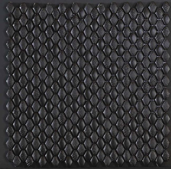 Микромозаика Sergio Savino Losanghe  29x28,4 Nero Africa