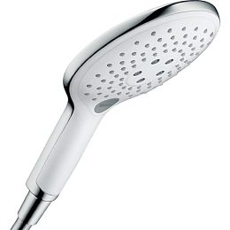 Ручной душ Hansgrohe Raindance Select S150 Р., 15см., EcoSmart, цвет: хром/белый купить в Москве: интернет-магазин StudioArdo