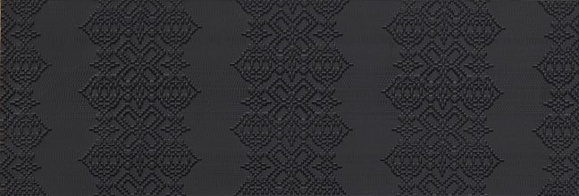 Керамогранит Mutina Bas Relief Garland Relief Nero Matt 18x54