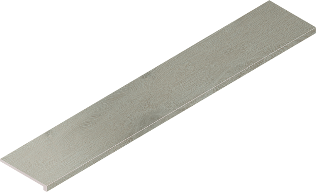 Italon Керамогранитная ступень Wonderful Life Scalino Ang. DX Ash 33x160