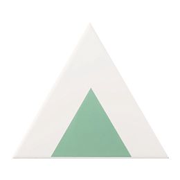 Керамическая плитка Petracers Triangolo Pallino Verde Su Bianco 17x17 купить в Москве: интернет-магазин StudioArdo