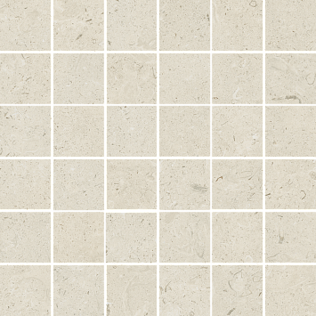 Italon Керамогранитная мозаика Aura Stone White 30x30x0,9 Матовая
