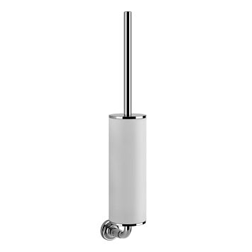 Gessi Venti20 Ершик для унитаза подвесной, белый, фурнитура хром