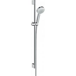 Душевой гарнитур Hansgrohe Crometta 100 1j Uni 95.9см., с ручным душем, цвет: хром купить в Москве: интернет-магазин StudioArdo