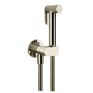 Gessi Origini Гигиенический душ, шланг 1250 мм, Nickel PVD