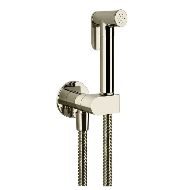 Gessi Origini Гигиенический душ, шланг 1250 мм, Nickel PVD