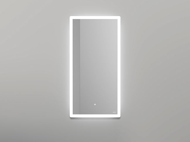Зеркало для ванной Armonia овальное  с двойной LED подсветкой 450*900*25 mm