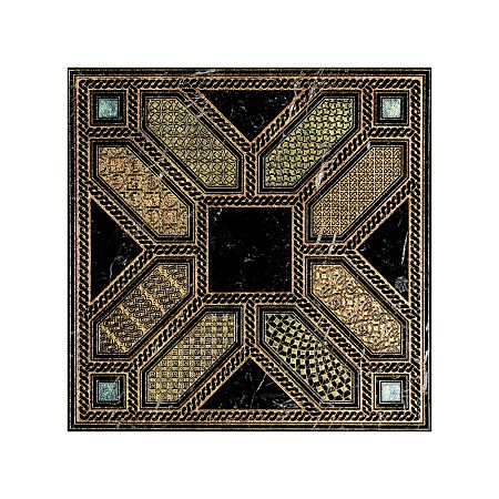 Мраморная плитка Akros Axioma ApsIdha T Nero Marquinia Gold 40x40