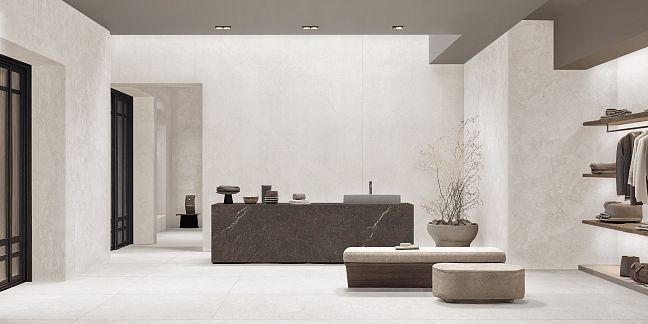 Museum Керамогранит Serene 4D Cloud St/100x275/R Strata Tech