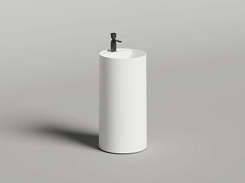 Раковина напольная Armonia ROUND TOP 01 
без отверстия под смеситель
в цвете по RAL
покраска по RAL полностью