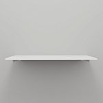 Salini Costa Столешница 100х50х1,5 из материала S-Stone, цвет белый матовый купить в Москве: интернет-магазин StudioArdo