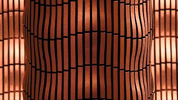 Микромозаика Sergio Savino Harmony 28х29.2см, настенная, цвет: Red Brown Bronze