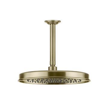 Gessi Venti20 Верхний душ 300 мм., с потолочным держателем 293 мм., Brushed Brass PVD