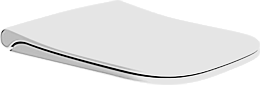 Сиденье для унитаза Nubes из термоактивных смол с антибактериальным покрытием и плавным спуском soft-close к арт. 9610/9615 белый матовый (MS96C09) купить в Москве: интернет-магазин StudioArdo