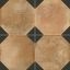 Peronda Керамическая плитка FS Nonna Black Décor 45,2x45,2x0,9 Matt