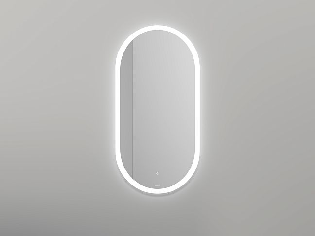Зеркало для ванной Armonia овальное двойной LED подсветкой 450*1785*25 mm
